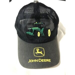 Vintage JOHN DEERE Mesh Snapback Trucker Hat MPC Louisville 80's Baseball Cap